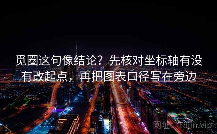 觅圈这句像结论？先核对坐标轴有没有改起点，再把图表口径写在旁边
